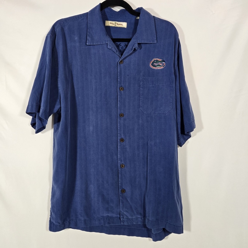 Vintage SILK Men's Tommy Bahama Florida Gators Show Shirt Hawain
